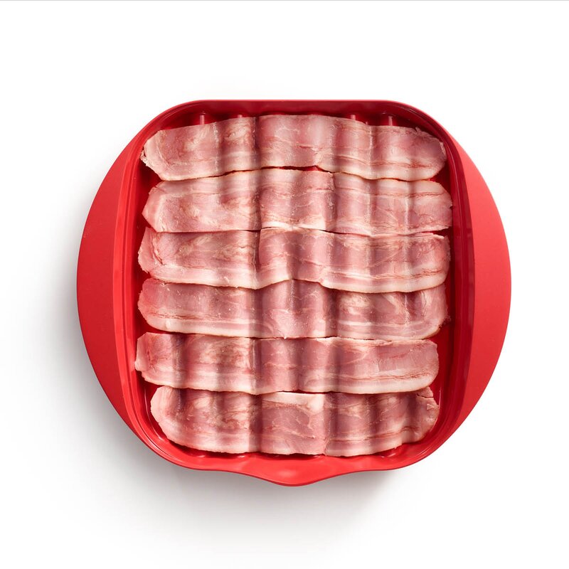 Lékué Baconform for tilberedning i mikrobølgeovn 30x28 cm