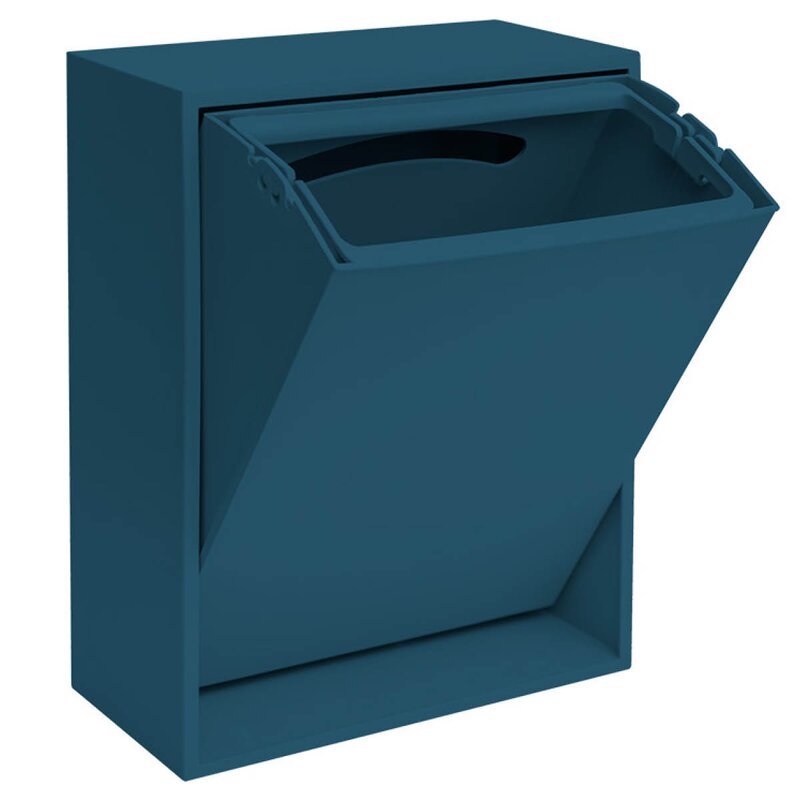 ReCollector Recycling kildesorteringsboks 30x15x40 cm Deep Dive Blue