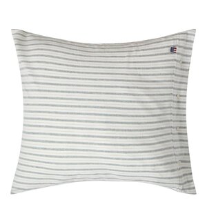 Lexington Putetrekk flanell 65x65 cm stripete hvit/grønn/beige