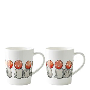 Design House Stockholm Elsa Beskow gløggkrus 10 cl 2 stk children of the forest