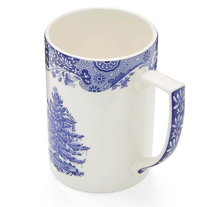 Spode Blue Italian Christmas Tree kopp 34 cl blå/hvit