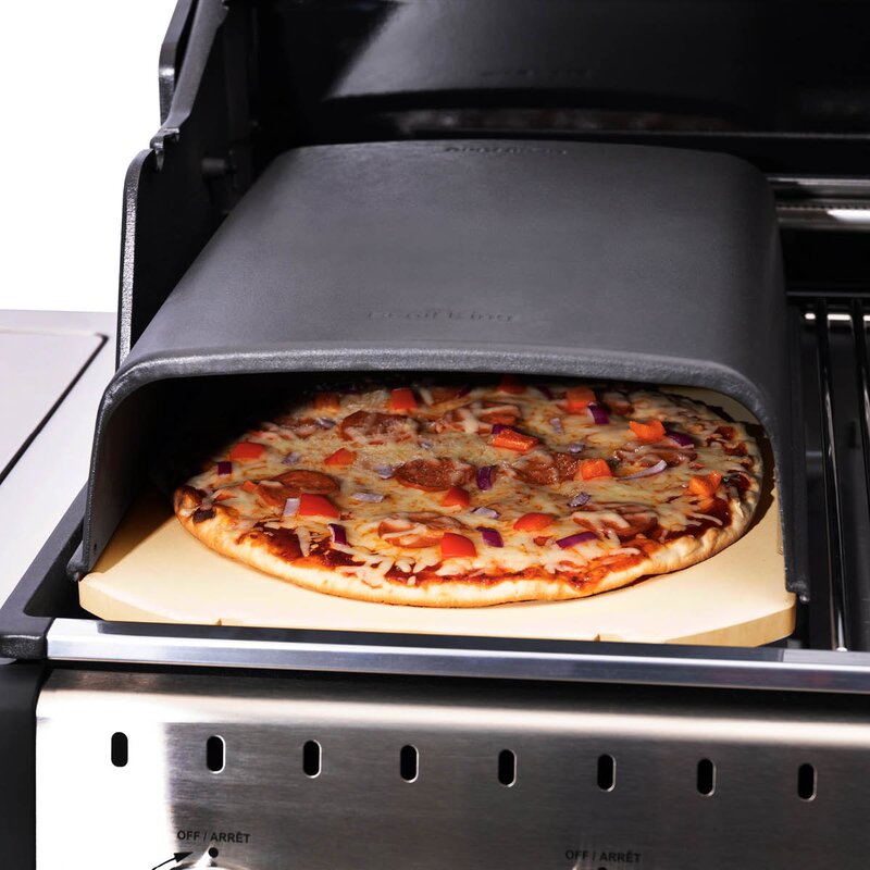 Broil King Grillkuppel støpejern 39 cm svart