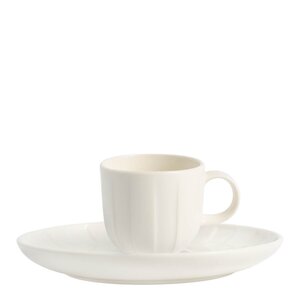 Stiernholm Senja kopp m/skål 29 cl hvit