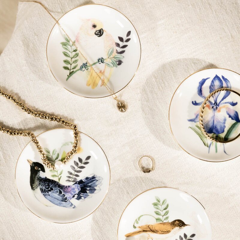 Magnor Bijoux asjett 11 cm Blue Bird