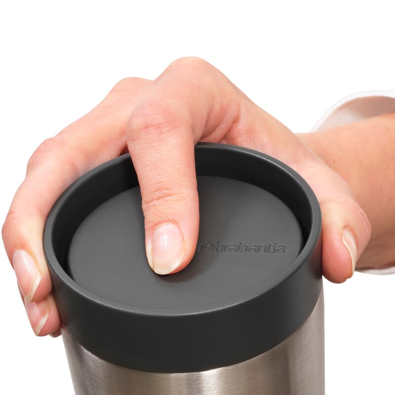 Brabantia Make & Take termokopp 36 cl mørk grå