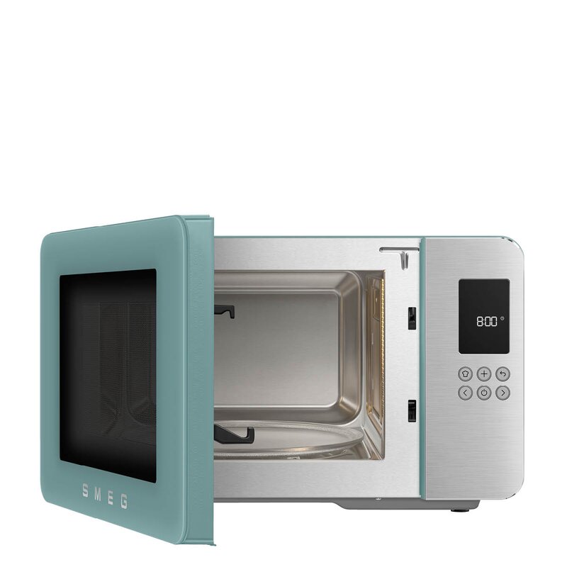 SMEG Collezione mikrobølgeovn grill MOC01 1900W emerald green