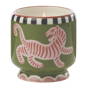 Paddywax Adopo duftlys black cedar & fig Tiger svart