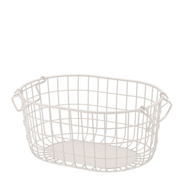 Blomus Kago lagringskurv 37x27x17 cm rund beige