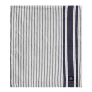 Lexington Icons stripete oxfordduk 150x250 cm hvit/dress blå