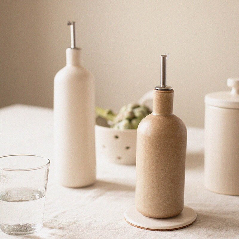 Tell Me More Palermo oljeflaske liten 50 cl sand