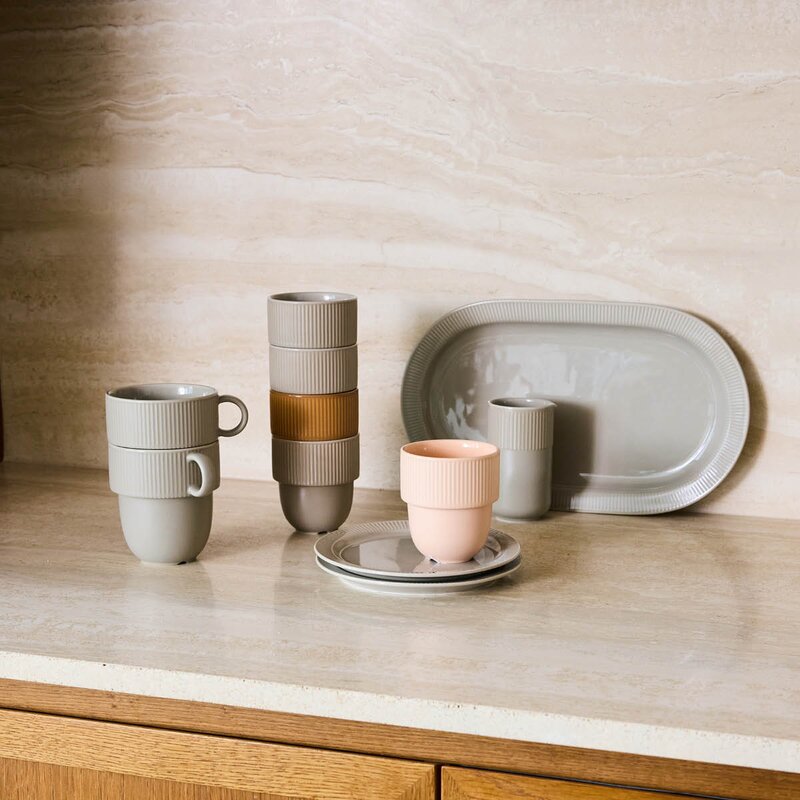 Sagaform Inka kopp 27 cl Fudge