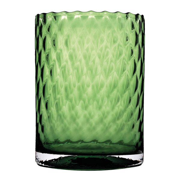 Magnor Harlekin lykt/vase 24 cm grønn