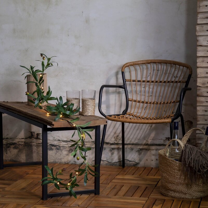 Star Trading Olivec girlander 860-54 180 cm grønn