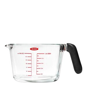 Oxo Målebeger 1L glass