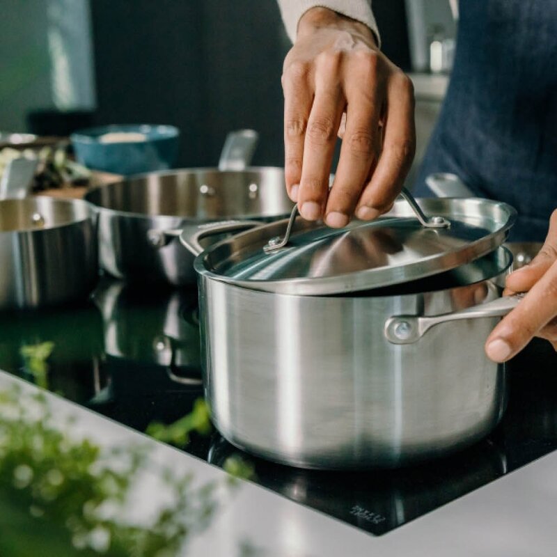 Skottsberg Gryte 20 cm/3,3L rustfritt stål