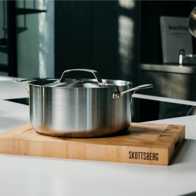 Skottsberg Gryte 24 cm/4,75L rustfritt stål