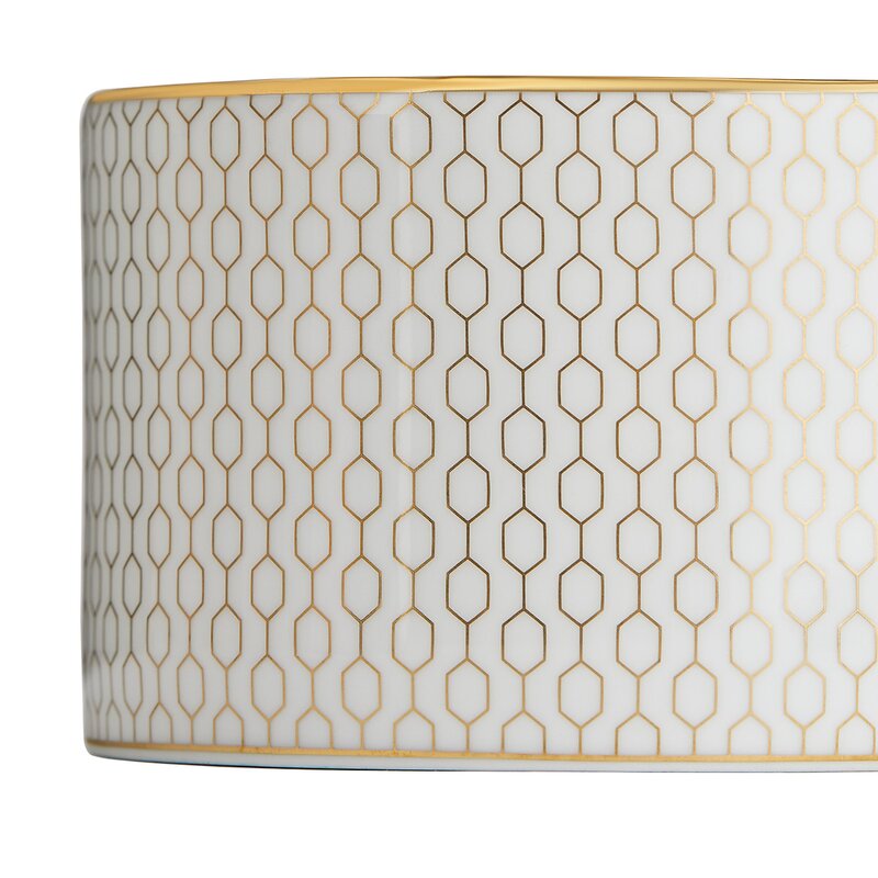 Wedgwood Gio Gold tekopp & asjett sett 2 deler