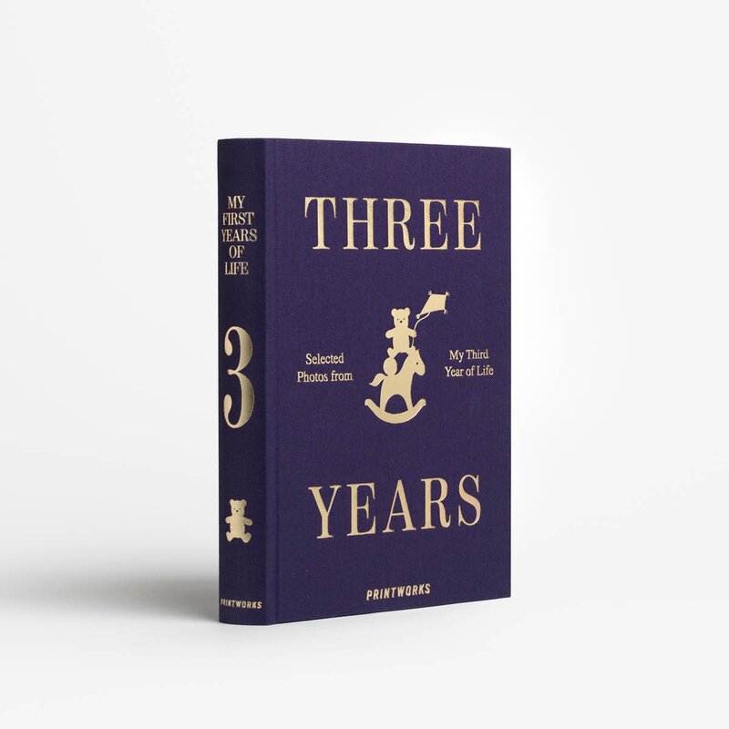 Printworks My First 3 Years fotobok 3 stk