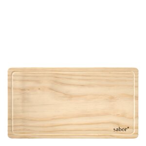 Sabor Trevig skjærefjøl m/blodrand 45x24,5 cm accoya