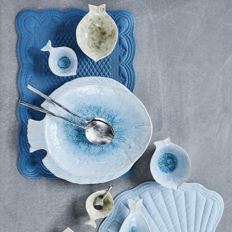 Lene Bjerre Marinelle skål fisk 10 cm linen