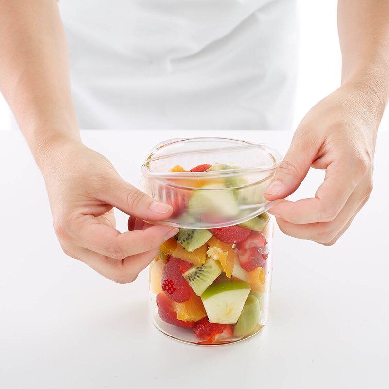 Lékué Gjenbrukbart stretchlokk sett 3 deler 11/15/20 cm klar