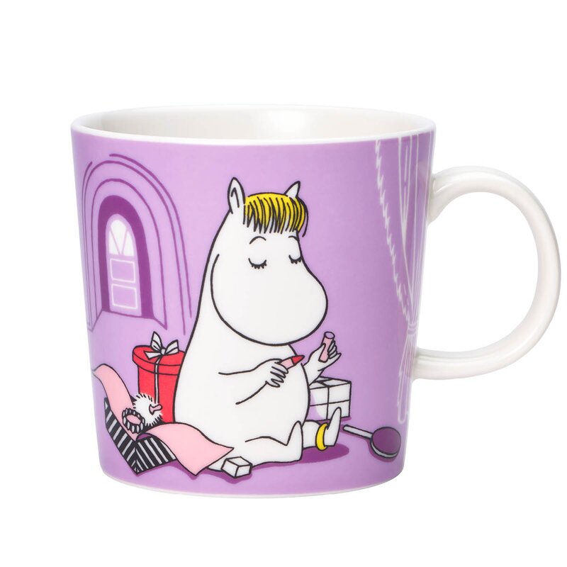 MoominArabia Mummikopp 30 cl Snorkfrøken og Mummitrollet 2 stk 80 år