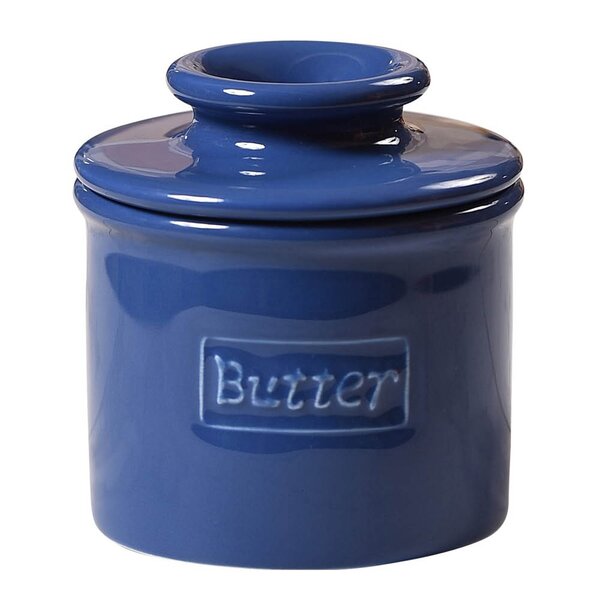 Butter Bell Crock Retro Café smørklokke blå