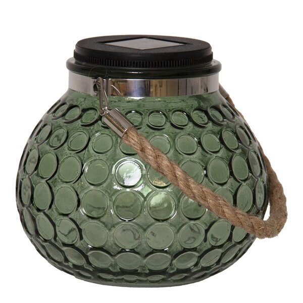 Star Trading Dotte solcellelykt 483-22 13,5 cm grønn