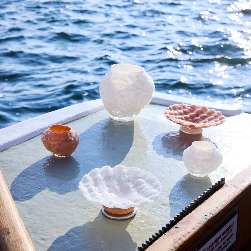 ByOn Corallo skål mini 11x8 cm Off-white