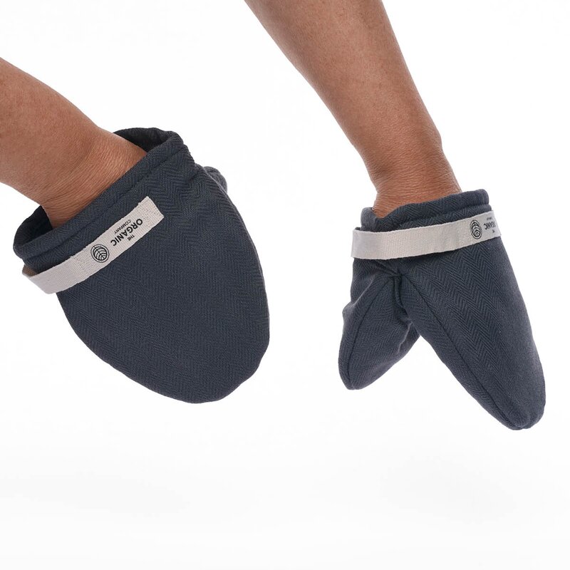 The Organic Company Ovnvotter 14x14 cm 2 stk dark grey