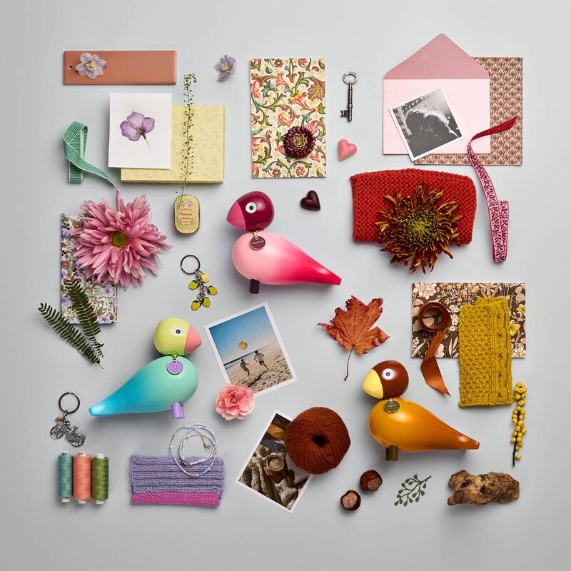 Kay Bojesen Denmark Story Bird sangfugl Joy 15,5 cm aqua