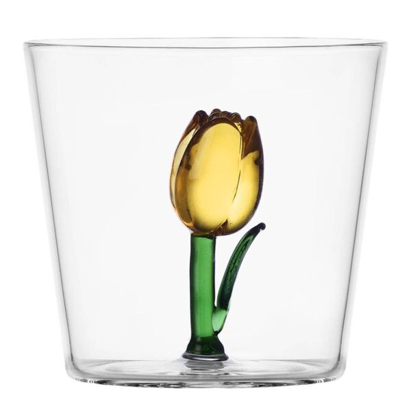 Ichendorf Milano Botanica vannglass 35 cl tulipan gul