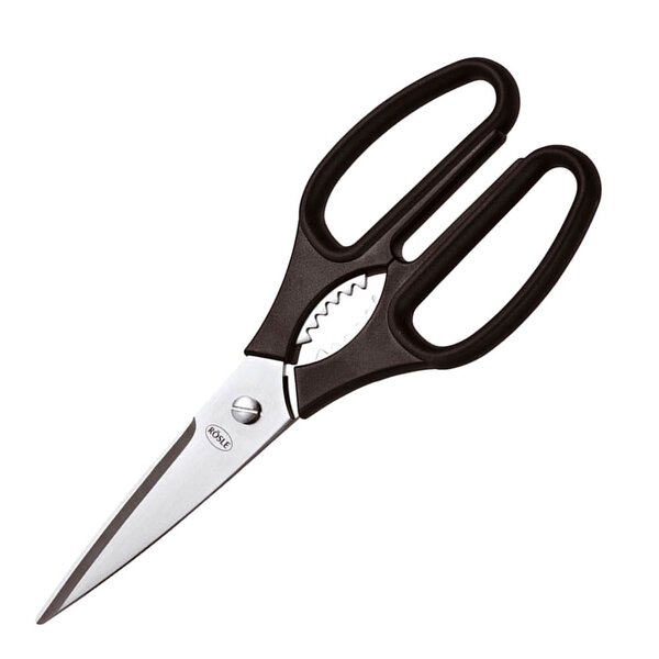 Rösle Kjøkkensaks 22 cm rustfritt stål/svart