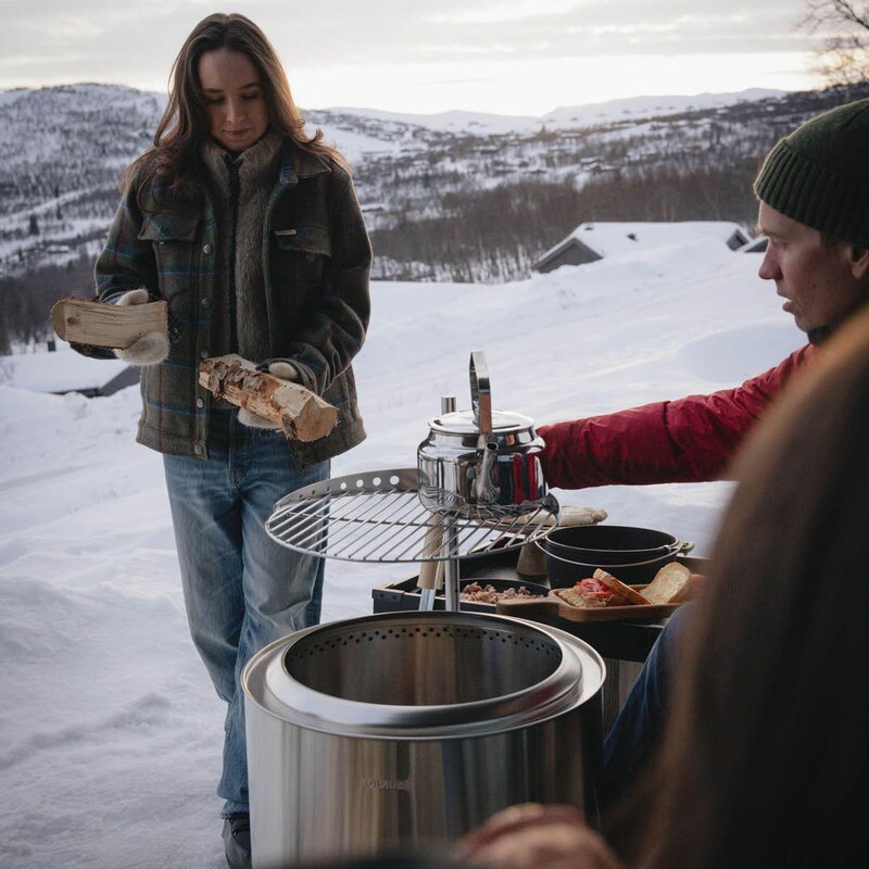 Espegard Eld 50 bålbrenner med grillstativ