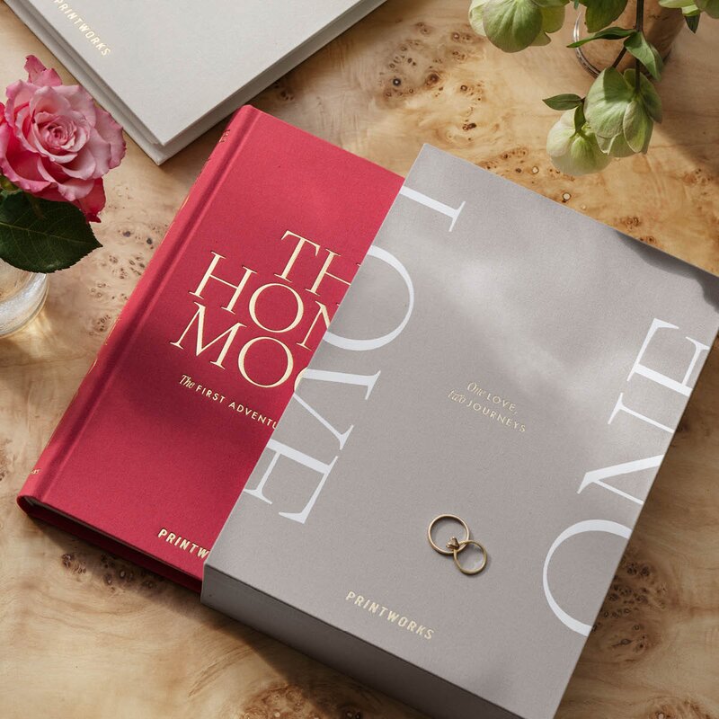 Printworks One Love fotobok bryllup 2 stk