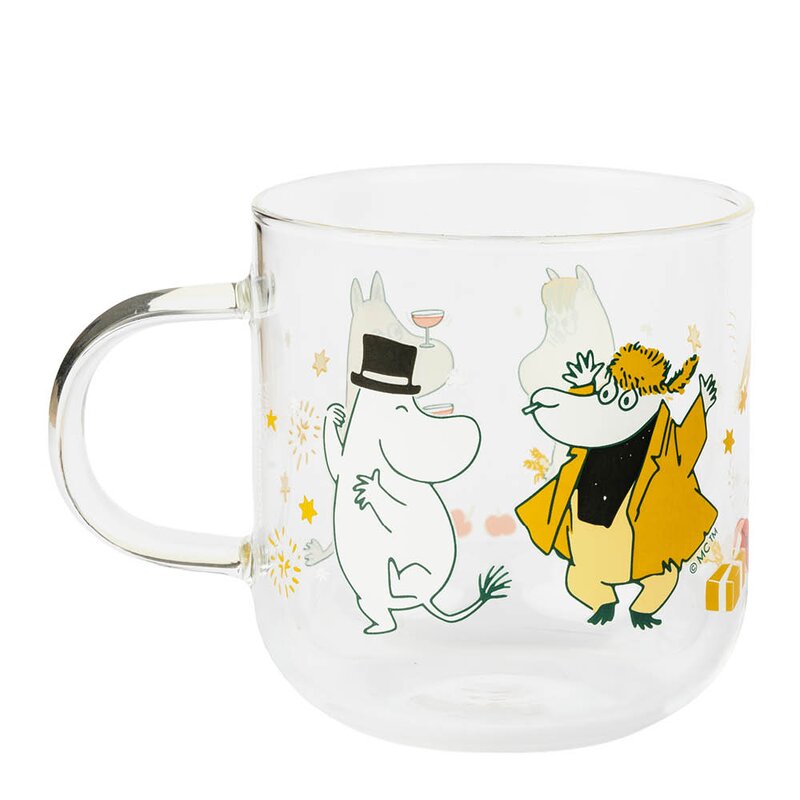 MoominArabia Mummi glass 30 cl 2 stk Kjærlighetsgave