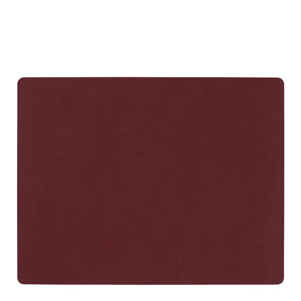 LIND DNA Nupo Square bordbrikke 35x45 cm Burgundy