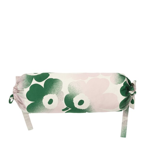 Marimekko Pieni Unikko pute 20x54 cm hvit/rosa/grønn