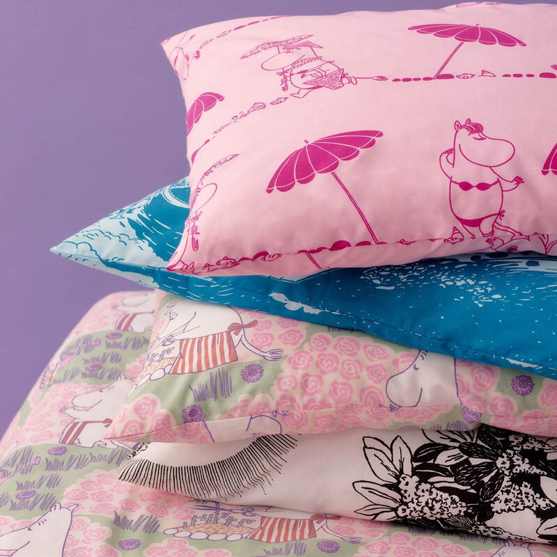 MoominArabia Mummi sengesett 140x200 cm Vakker rosa