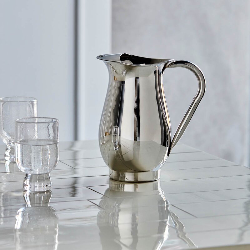 House Doctor Kanne i rustfritt stål 2L sølvfinish