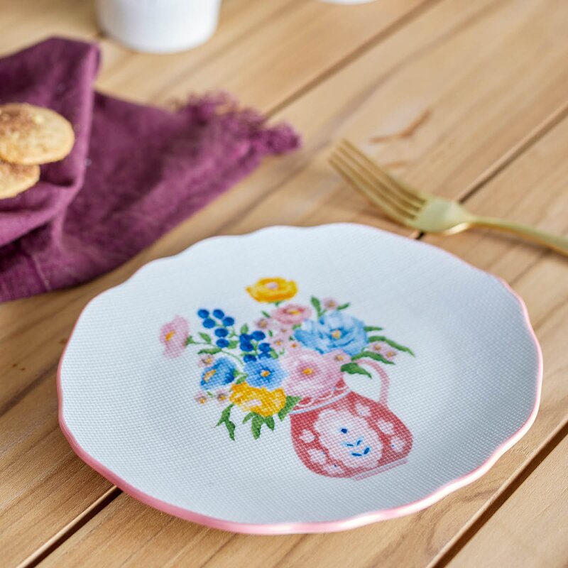 Bloomingville Dorothy tallerken 20 cm rosa