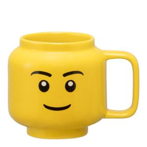 LEGO® Krus 25,5 cl nøytralt fjes gul