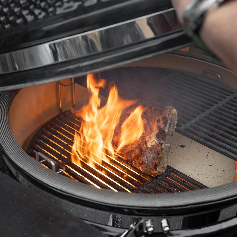 Kamado SUMO Maxi 25 grillrist halvmåne støpejern