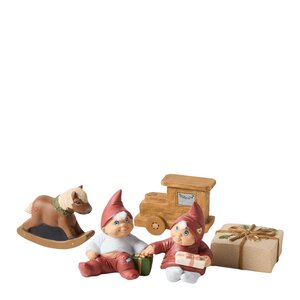 Klarborg Adventskalender julefigurer 4 deler 40-årsjubileum