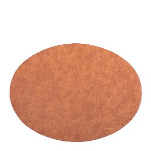 Ziczac Troja dekkebrikke 45x33 cm oval karamell