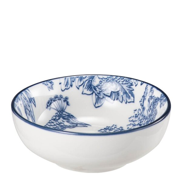 Stiernholm Sakura skål 7,5 cm hvit/blå