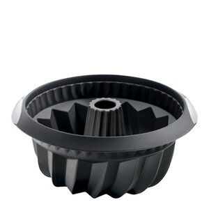 Lékué Deep Savarin kakeform i silikon 22 cm svart