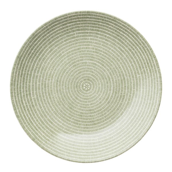 Arabia - 24h tallerken 26 cm Avec grønn