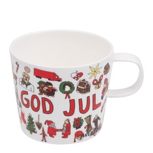 Modern House Anette Moi krus 27 cl God jul hvit