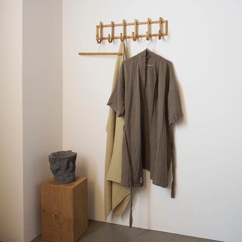 The Organic Company FINE badekåpe M/L clay